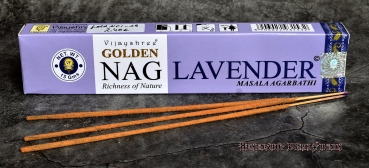 Hexenshop Dark Phönix Vijayshree Golden Nag Lavendel